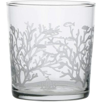 La Porcellana Bianca Set mit 6 Korallenriff-Gläsern - Transparent - 350 ml - Trinkglas La Porcellana Bianca Set mit 6 Korallenriff-Gläsern - Transparent - 350 ml - Trinkglas