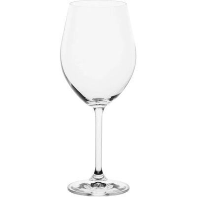 La Porcellana Bianca Ensemble de 6 Verres à Vin Rouge Novello - Transparent, 425 ml La Porcellana Bianca Ensemble de 6 Verres à Vin Rouge Novello - Transparent, 425 ml