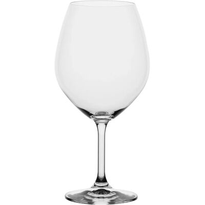 La Porcellana Bianca Set aus 6 Burgunder-Weingläser - Transparent - 710 ml La Porcellana Bianca Set aus 6 Burgunder-Weingläser - Transparent - 710 ml