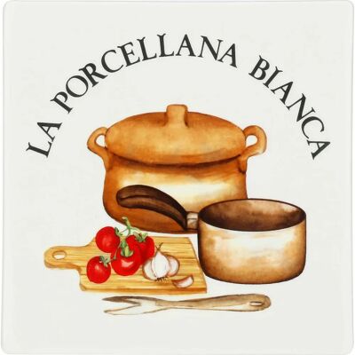 La Porcellana Bianca Modèle P0126SQ18D Support Carré La Porcellana Bianca Modèle P0126SQ18D Support Carré