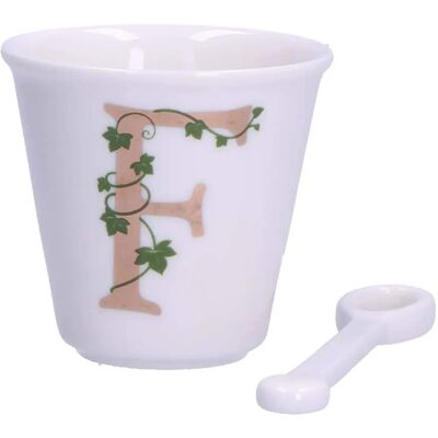 La Porcellana Bianca 75ml kopp med sked - Kopp La Porcellana Bianca 75ml kopp med sked - Kopp