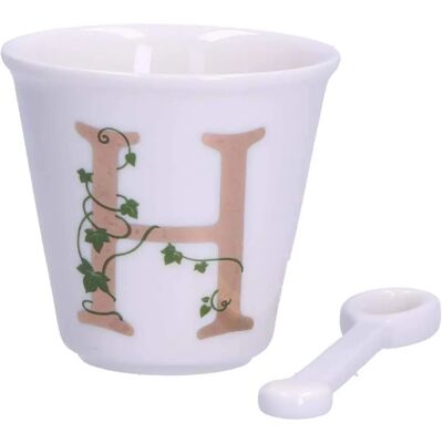 La Porcellana Bianca Tasse rose avec cuillère - Tasse à café La Porcellana Bianca Tasse rose avec cuillère - Tasse à café