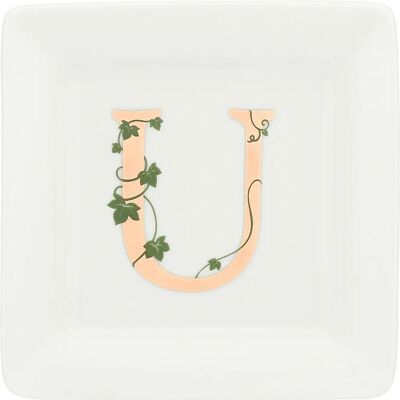 Assiette Carrée La Porcellana Bianca - 10cm - Porcelaine Italienne Élégante Assiette Carrée La Porcellana Bianca - 10cm - Porcelaine Italienne Élégante