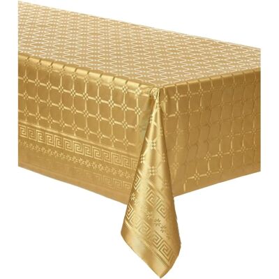 Rouleau de papier damassé or JADEO - Nappe - Publicité Rouleau de papier damassé or JADEO - Nappe - Publicité