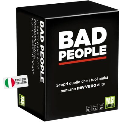 Rocco Giocattoli Bad People Mehrsprachiges Brettspiel - Italienische Ausgabe Rocco Giocattoli Bad People Mehrsprachiges Brettspiel - Italienische Ausgabe