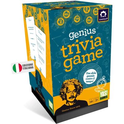 Rocco Giocattoli - Einstein Genius Jeu de Trivia - Publicité Rocco Giocattoli - Einstein Genius Jeu de Trivia - Publicité