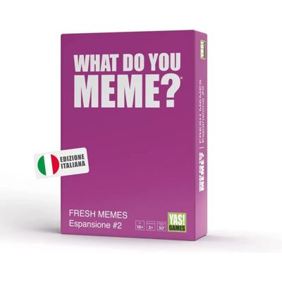 Yas! Games Cosa Ti Meme? Espansione Meme Freschi - Giochi da Tavolo Yas! Games Cosa Ti Meme? Espansione Meme Freschi - Giochi da Tavolo