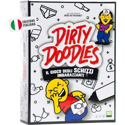 Rocco Giocattoli Dirty Doodles Brettspiel - Spaßiges Partyspiel ab 18 Rocco Giocattoli Dirty Doodles Brettspiel - Spaßiges Partyspiel ab 18