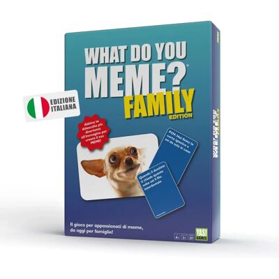 Yas! Games Cosa Fai Tu Meme? Edizione Familiare - Gioco da Tavolo Yas! Games Cosa Fai Tu Meme? Edizione Familiare - Gioco da Tavolo