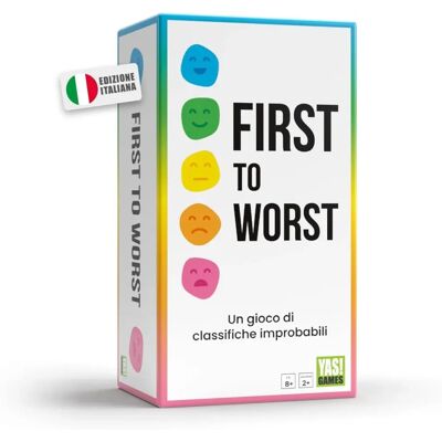 Yas! Giochi First To Worst - Gioco da Tavolo Yas! Giochi First To Worst - Gioco da Tavolo