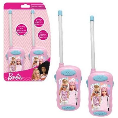 Rocco Giocattoli Barbie Walkie Talkie - 50 m Pink Spielzeug Rocco Giocattoli Barbie Walkie Talkie - 50 m Pink Spielzeug