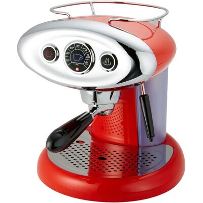 Máquina de café cápsulas rojas Illy - Espresso y Capuchino Máquina de café cápsulas rojas Illy - Espresso y Capuchino
