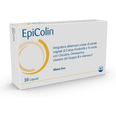 SIFI Epicolin - Integratore Antiossidante con Coleus forskohlii & Tè Verde SIFI Epicolin - Integratore Antiossidante con Coleus forskohlii & Tè Verde