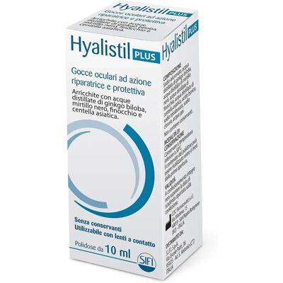 SIFI SpA Hyalistil Plus Gocce Oculari - Gocce Oculari SIFI SpA Hyalistil Plus Gocce Oculari - Gocce Oculari