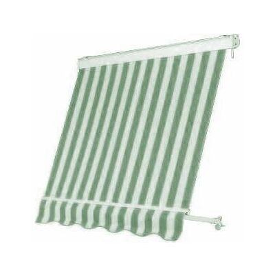 Bricoman Tecnomat Verde e Bianco 250x250 cm - Tende da sole Bricoman Tecnomat Verde e Bianco 250x250 cm - Tende da sole