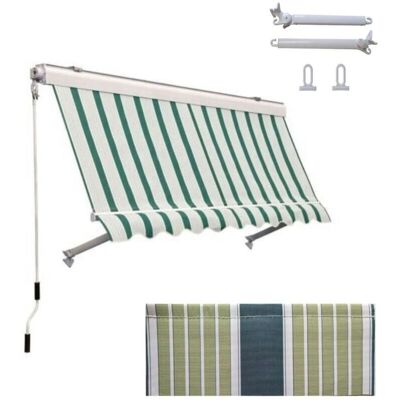 Tenda da sole verde Bricoman - 300x300 cm Tenda da sole verde Bricoman - 300x300 cm