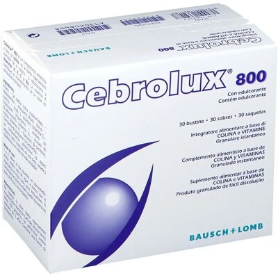 Bausch & Lomb Cebrolux 800 - Integratore per gli occhi 30 Bustine Bausch & Lomb Cebrolux 800 - Integratore per gli occhi 30 Bustine