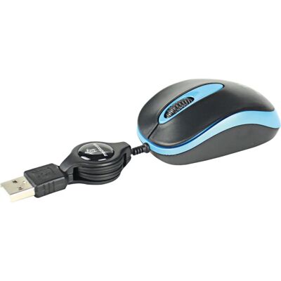 Souris Mediacom BX40 - Ergonomique, Rétractable, 1000 DPI USB - Publicité Souris Mediacom BX40 - Ergonomique, Rétractable, 1000 DPI USB - Publicité