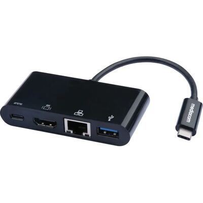 Mediacom M-DOCKTPC Station d'accueil - USB-C 60W, HDMI, USB-A - Publicité Mediacom M-DOCKTPC Station d'accueil - USB-C 60W, HDMI, USB-A - Publicité