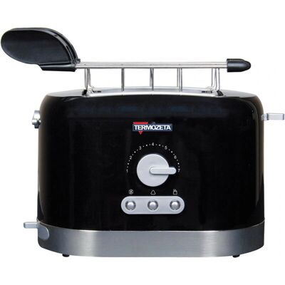 Termozeta Black-inox Toaster - Schwarz Edelstahl - Toaster Termozeta Black-inox Toaster - Schwarz Edelstahl - Toaster