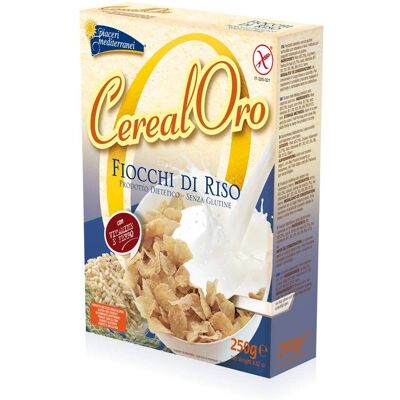 Eurospital Spa Piaceri Mediterranei Fiocchi di Riso Senza Glutine - Cereal Eurospital Spa Piaceri Mediterranei Fiocchi di Riso Senza Glutine - Cereal