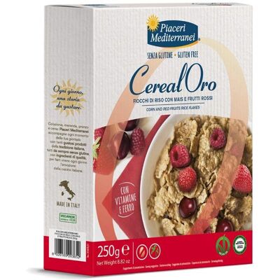 Eurospital Spa Piaceri Mediterranei Fiocchi di Riso senza Glutine con Frutti Rossi Eurospital Spa Piaceri Mediterranei Fiocchi di Riso senza Glutine con Frutti Rossi