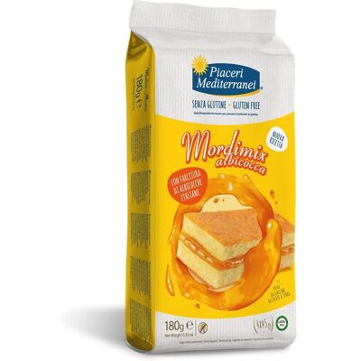 Eurospital Spa Piaceri Mediterranei Mordimix Albicocca - Snack senza glutine Eurospital Spa Piaceri Mediterranei Mordimix Albicocca - Snack senza glutine