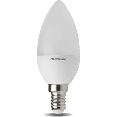 NOVA LINE L60N Lampada a risparmio energetico - 7,5 W E14 - Bianco neutro NOVA LINE L60N Lampada a risparmio energetico - 7,5 W E14 - Bianco neutro