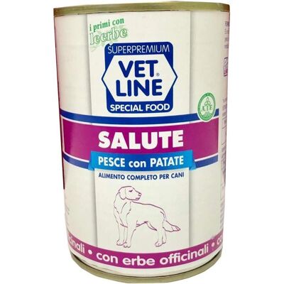 Vetline Cibo per cani con pesce e patate - Completo e bilanciato Vetline Cibo per cani con pesce e patate - Completo e bilanciato