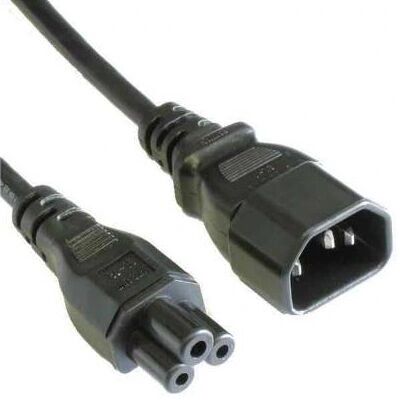 Cabo de alimentação Link Accessori LK10038 - 1,8m Preto C14 C5 Cabo de alimentação Link Accessori LK10038 - 1,8m Preto C14 C5