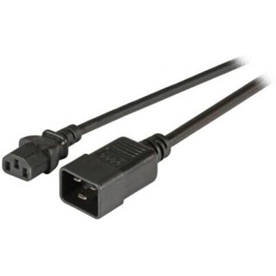 Link LP21940 Tápfeszültség kábel - C13-C20, 1,8m, Fekete Link LP21940 Tápfeszültség kábel - C13-C20, 1,8m, Fekete