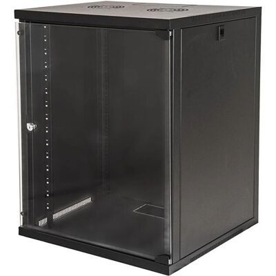 Link Accessori LK1915U66N Wandmontage Rack 15U Schwarz Link Accessori LK1915U66N Wandmontage Rack 15U Schwarz