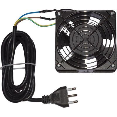 Kylfläkt Link LKFAN220 - Svart, 120x120mm, 220V, 2m kabel Kylfläkt Link LKFAN220 - Svart, 120x120mm, 220V, 2m kabel