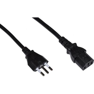 Napájecí kabel Link Accessori LKIT18 - 1,8m - Černý - Zástrčka Typ L Napájecí kabel Link Accessori LKIT18 - 1,8m - Černý - Zástrčka Typ L