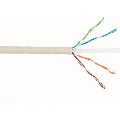 Hálózati kábel Link Accessori LK305U5ES - 305m, Szürke, Cat5e U/UTP Hálózati kábel Link Accessori LK305U5ES - 305m, Szürke, Cat5e U/UTP
