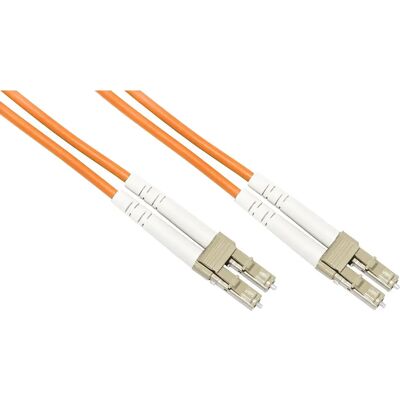 Link Accessori LKLCLC2501 Glasfaser-Kabel 1m 2x LC OM2 Orange Link Accessori LKLCLC2501 Glasfaser-Kabel 1m 2x LC OM2 Orange