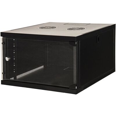 Armoire Murale Link LK1907U66N - Rack, 19, 6U, Noir - Publicité Armoire Murale Link LK1907U66N - Rack, 19, 6U, Noir - Publicité