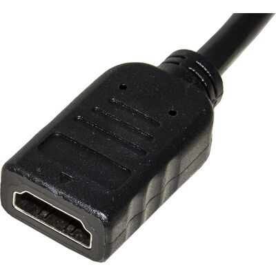 Link Accessori LKADAT20 Video Cable Adapter - 0.15m DisplayPort HDMI Black Link Accessori LKADAT20 Video Cable Adapter - 0.15m DisplayPort HDMI Black