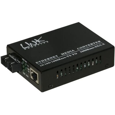 Marca Modelo - Conversor de Meios de Fibra Única - Ethernet para Fibra Marca Modelo - Conversor de Meios de Fibra Única - Ethernet para Fibra