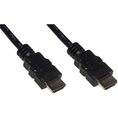 Link Accessori LKCHDMI05 Câble HDMI - 0,5m - Noir - HDMI Type A - Publicité Link Accessori LKCHDMI05 Câble HDMI - 0,5m - Noir - HDMI Type A - Publicité