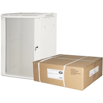 Link Accessori LK1915UGF Armoire murale 15U Grise - Cabinet - Publicité Link Accessori LK1915UGF Armoire murale 15U Grise - Cabinet - Publicité