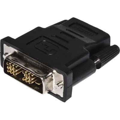 Adaptateur de genre Link Accessori LKADAT28 HDMI DVI - Publicité Adaptateur de genre Link Accessori LKADAT28 HDMI DVI - Publicité