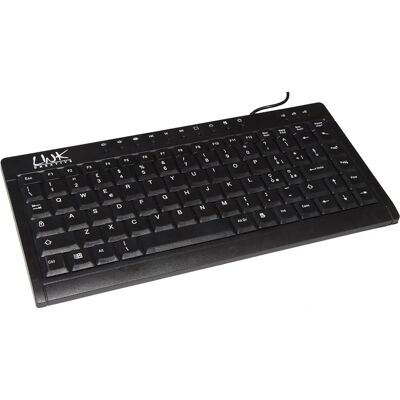 Link Accessori LKTAST04 Mini USB QWERTY Preto - Teclado Link Accessori LKTAST04 Mini USB QWERTY Preto - Teclado