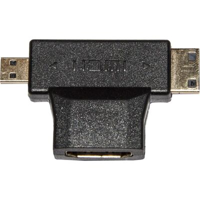 Link Accessori LKADAT57 HDMI-Adapter - Micro-HDMI, Mini-HDMI - Schwarz Link Accessori LKADAT57 HDMI-Adapter - Micro-HDMI, Mini-HDMI - Schwarz