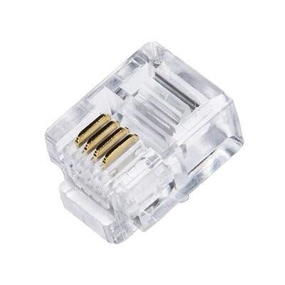 Link Accessori LKPL64 ledningskoppling - RJ-11, 100 st Link Accessori LKPL64 ledningskoppling - RJ-11, 100 st