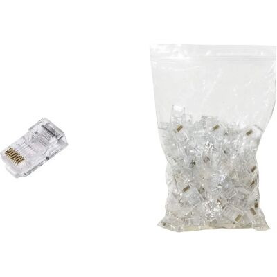 LINK 8P8C Cat 5E UTP RJ45 Stecker - Flexibles Kabel LINK 8P8C Cat 5E UTP RJ45 Stecker - Flexibles Kabel