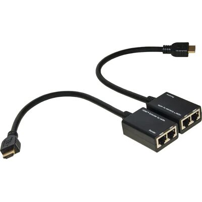 Extenseur AV Link Accessori LKEXT15 - 1920x1080 - Noir - Publicité Extenseur AV Link Accessori LKEXT15 - 1920x1080 - Noir - Publicité