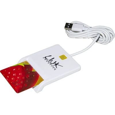 Link Accessori LKCARD02 Smartkartenleser - USB 2.0 Weiß Link Accessori LKCARD02 Smartkartenleser - USB 2.0 Weiß