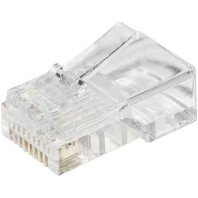 LINK Network Connector Pack of 100 - RJ45 UTP Cat 5e LINK Network Connector Pack of 100 - RJ45 UTP Cat 5e