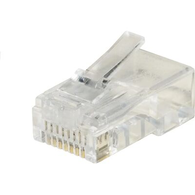 LINK LKPL86R Transparent RJ45 Network Plug - Category 6 LINK LKPL86R Transparent RJ45 Network Plug - Category 6